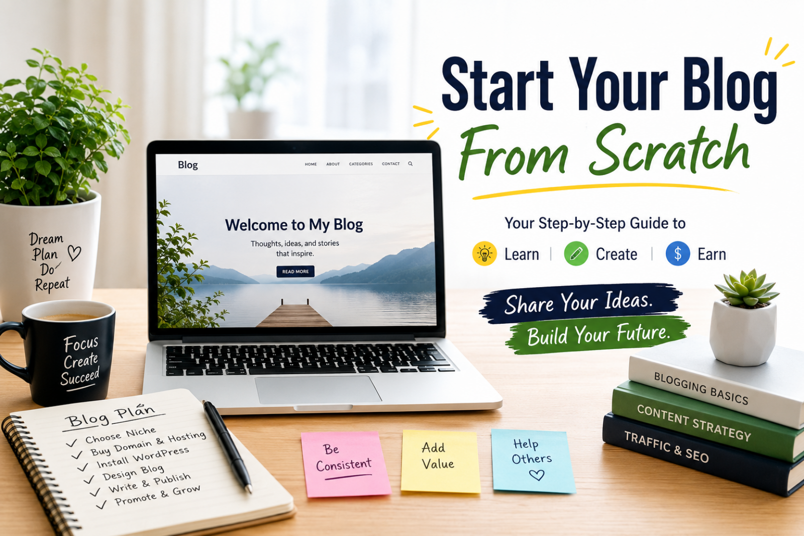 How to Start a Blog from Scratch: A Friendly Beginner’s Guide